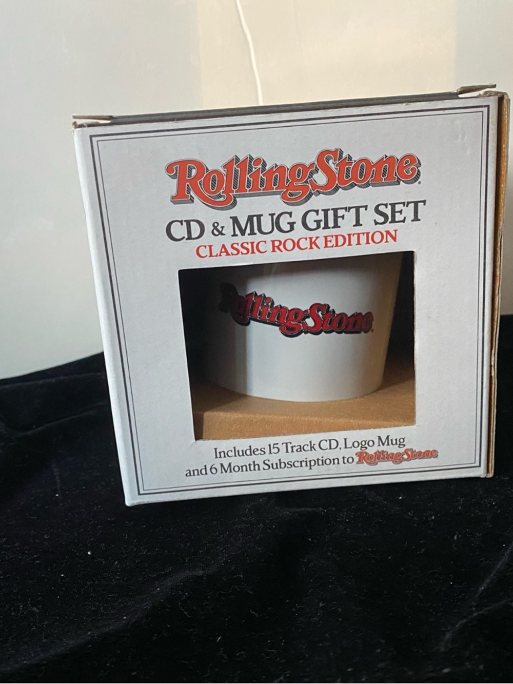Rolling Stone Mug Gift New in Box Early Rock Edition No Cd
